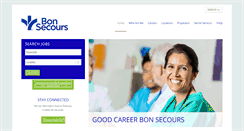 Desktop Screenshot of careers.bonsecours.com