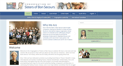 Desktop Screenshot of bonsecours.org
